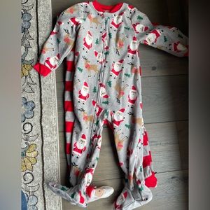 Carters Footed Christmas pajamas - 2 pack